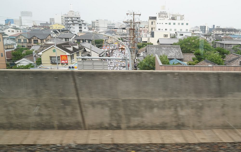 並松町地車新調100周年記念曳行