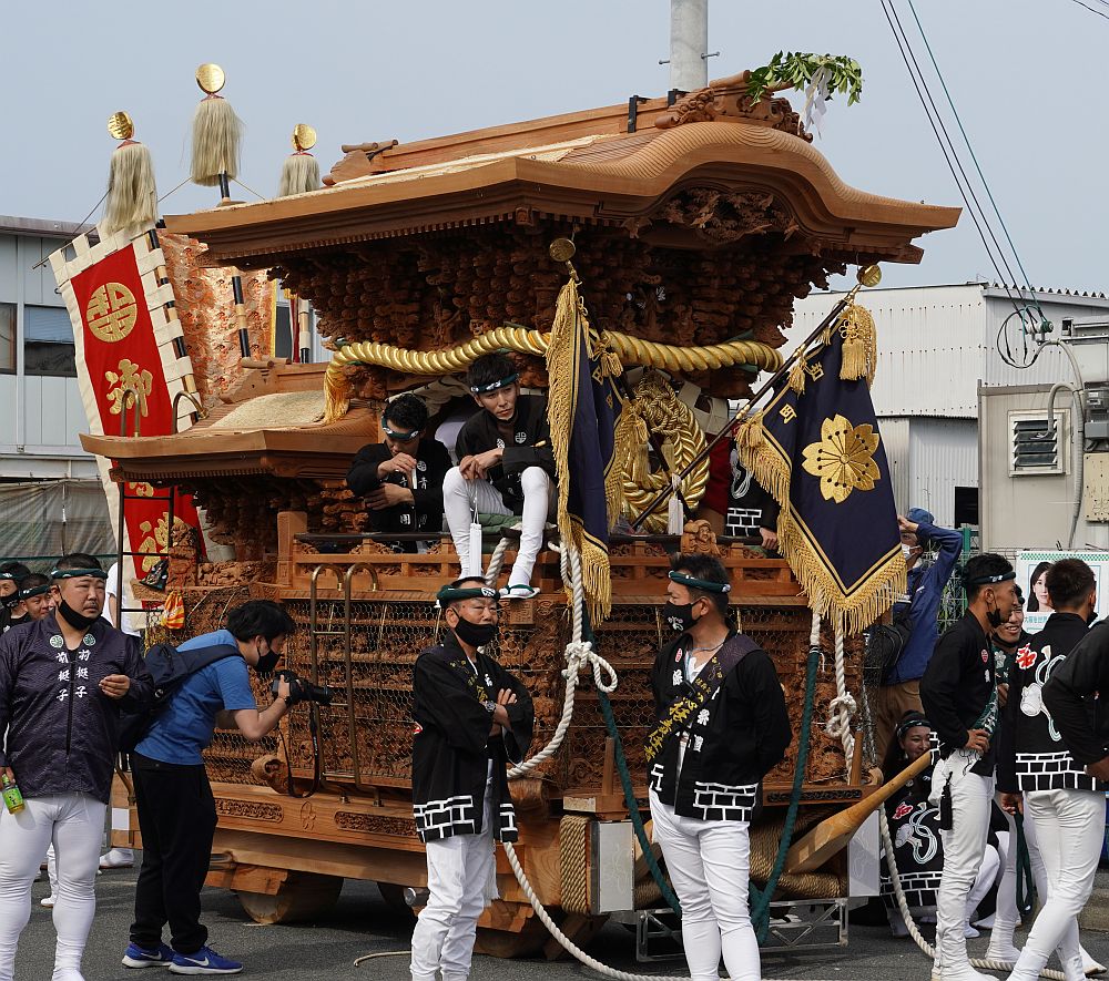 和田地車新調30周年記念曳行